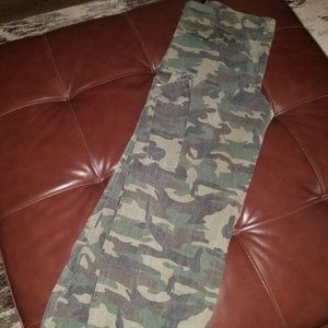 Fashion Nova Kim Camo Cadet Pants XL